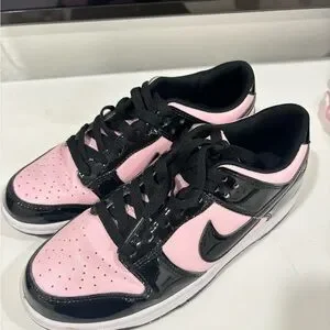 Nike | Shoes | Wmns Dunk Low Pink Foam Black | Poshmark